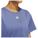 Adidas Γυναικεία κοντομάνικη μπλούζα Training 3-Stripes Aeroready Tee